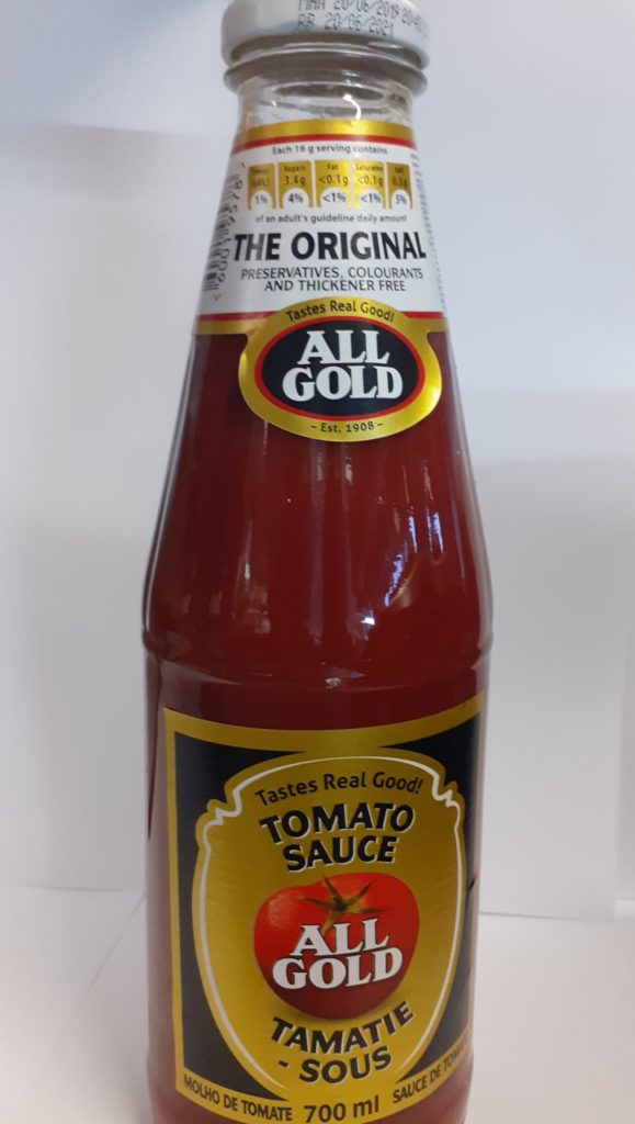 All Gold Tomato Sauce 700ml Mwanaka Fresh Farm Foods & Butchery