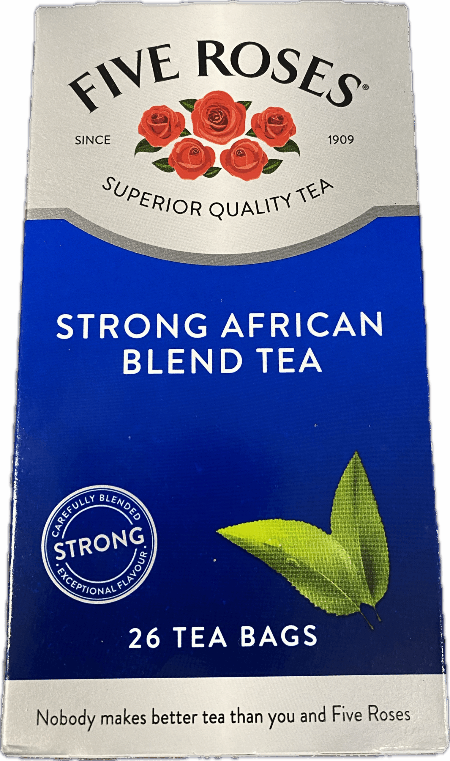 Five Roses Strong African Blend tea 26 tea bags