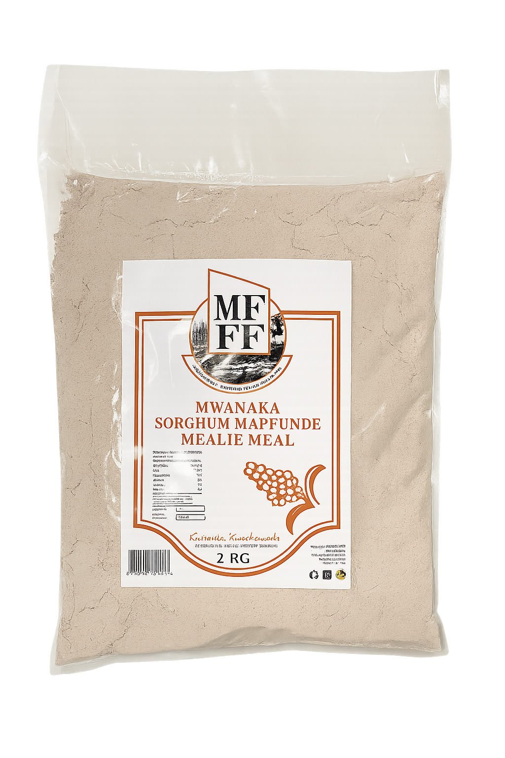 Sorghum, Mapfunde Mealie Meal 2kg