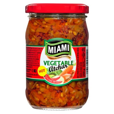 Miami Vegetable Atchar hot 400g