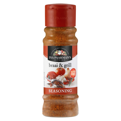 Ina Paarman's Braai & Grill seasoning 200ml