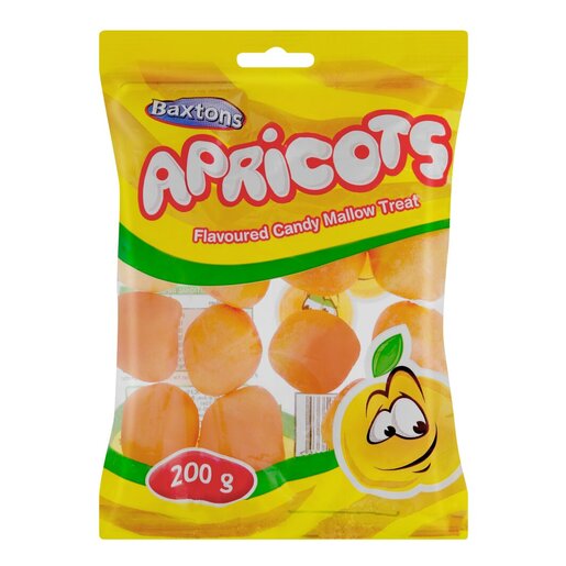 Baxtons Apricots Flavoured Mallow Treat 400g