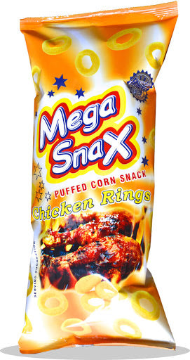 Mega SnaX Chicken Rings Corn snack 100g