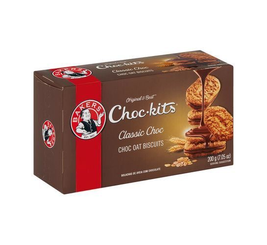 Bakers Chockits Oat Biscuits 200g